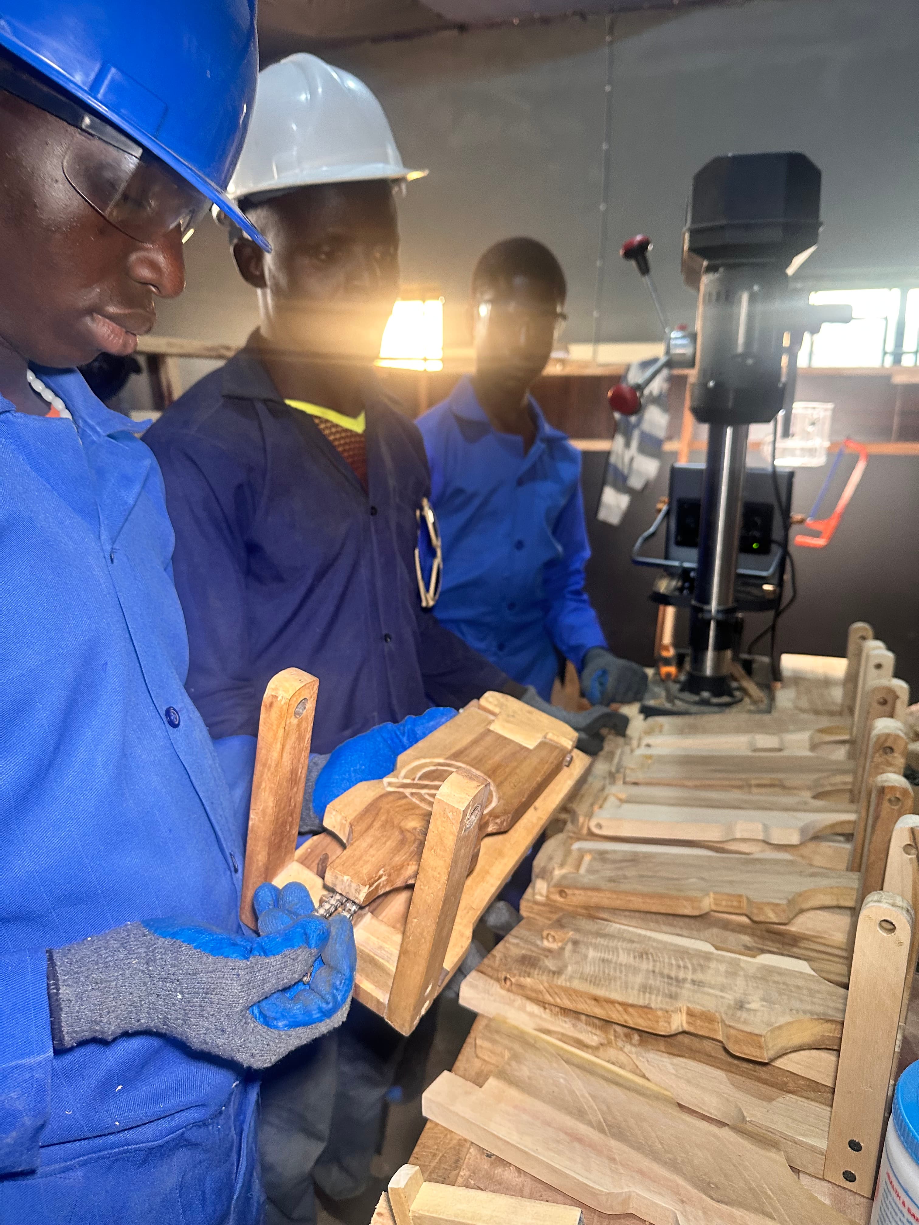 Students developing products at Product Campus